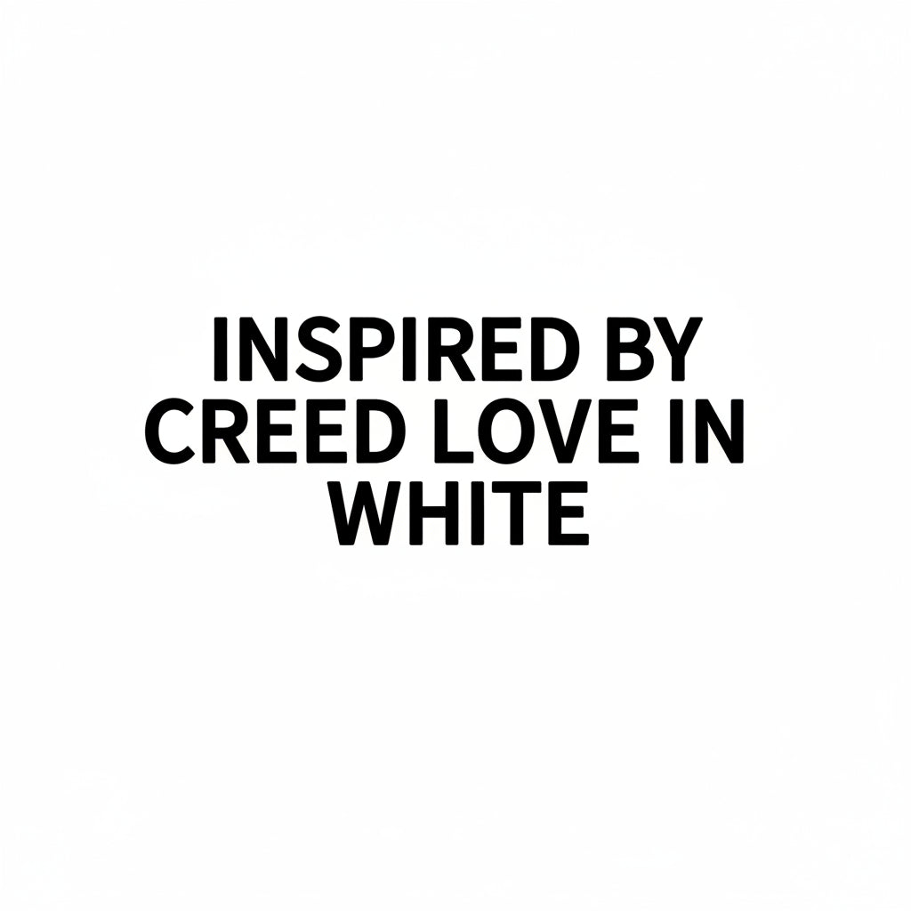 INSPIRED BY CREED LOVE IN WHITE