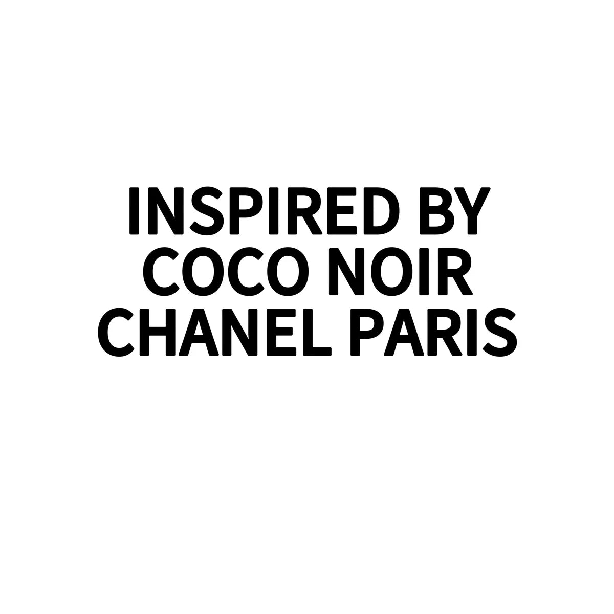 INSPIRED BY COCO NIOR CHANEL PAIRS
